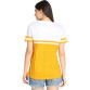 Women's Viscose Rayon Color Block Stripe T-Shirt
